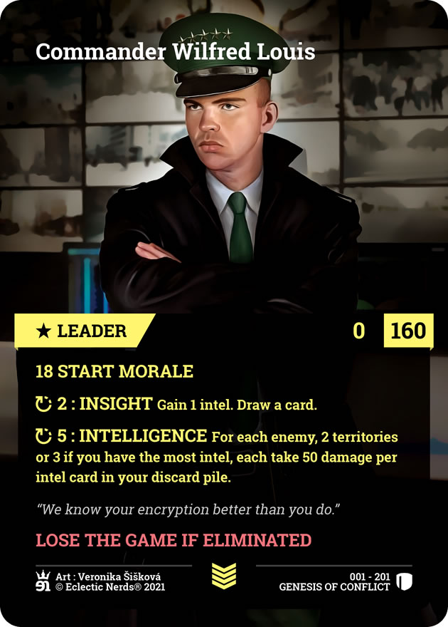 Commander Wilfred Louis