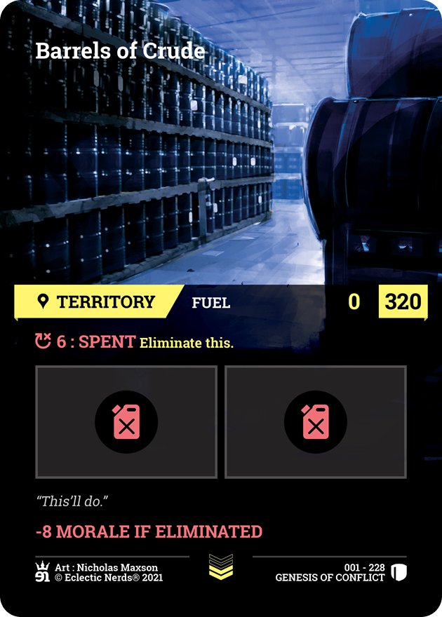 Barrels of Crude