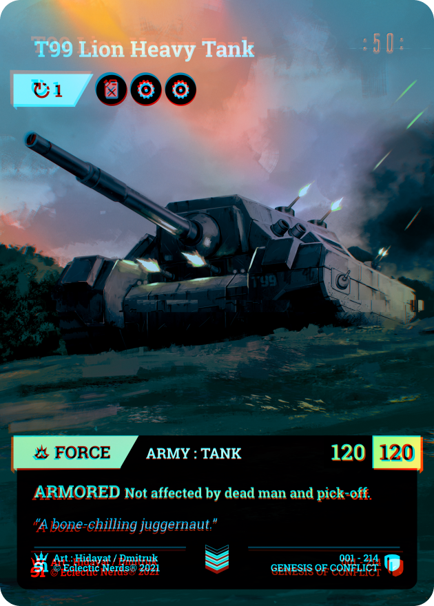 T99 Lion Heavy Tank